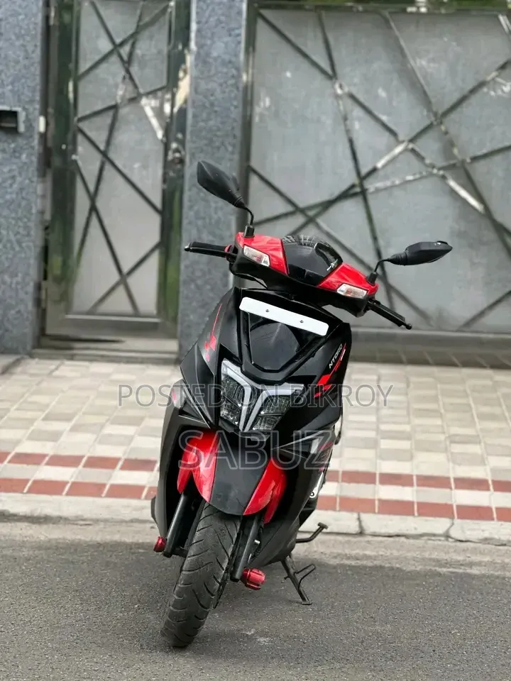 New TVS Ntorq 125 2024 Red