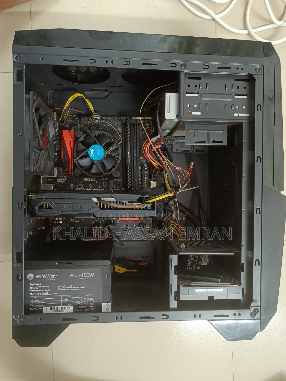 Desktop Computer Asus 8GB Intel Core i3 HDD+SSD 1T