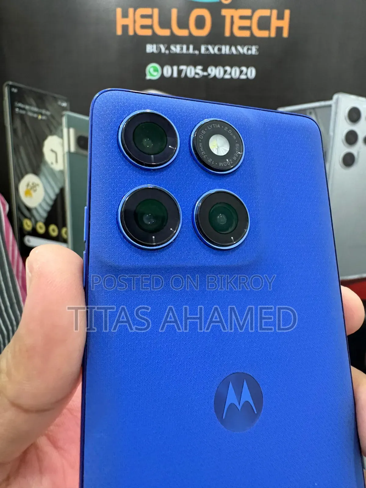 Motorola Edge 60 Pro 256 GB Blue