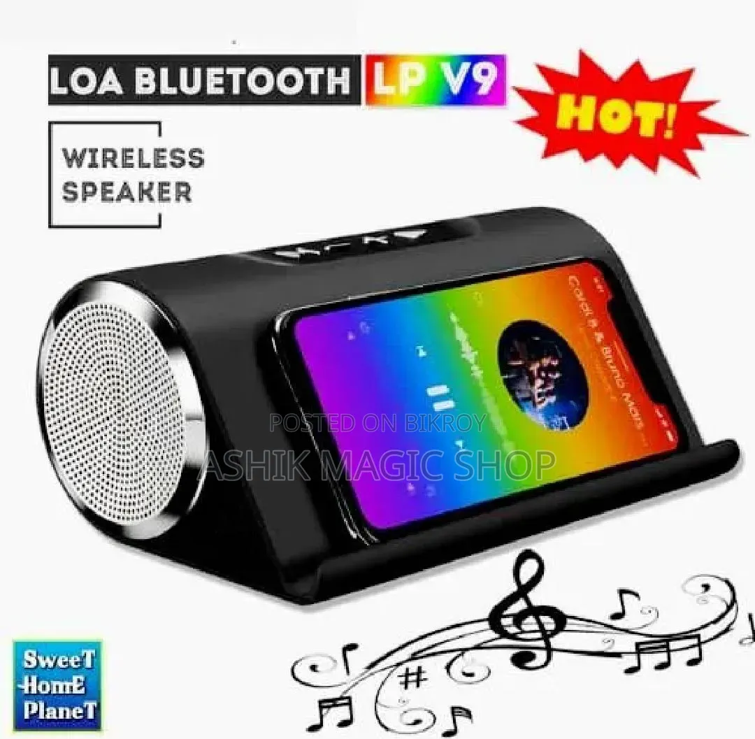 Lp V9a Premium Wireless Bluetooth Speaker - Super Heave Bass