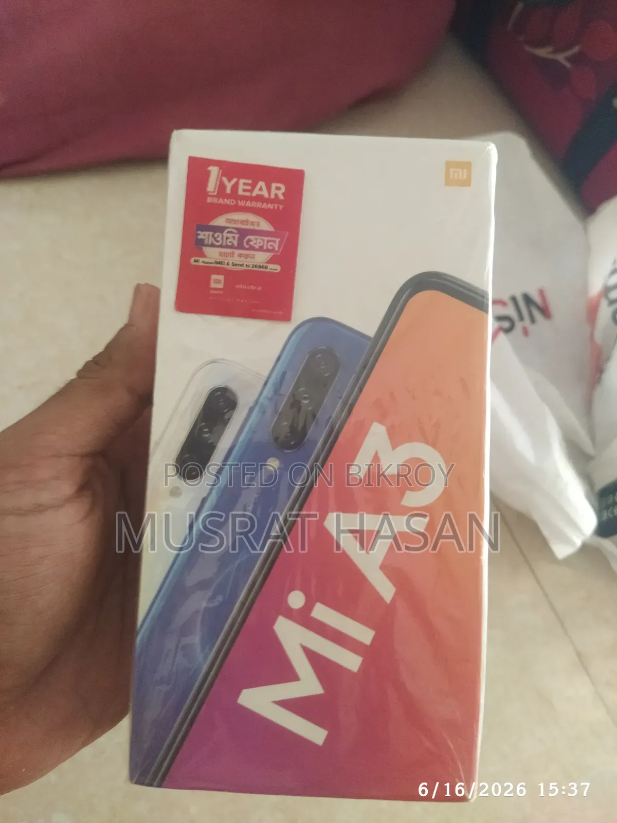 Xiaomi Mi A3 128 GB Blue