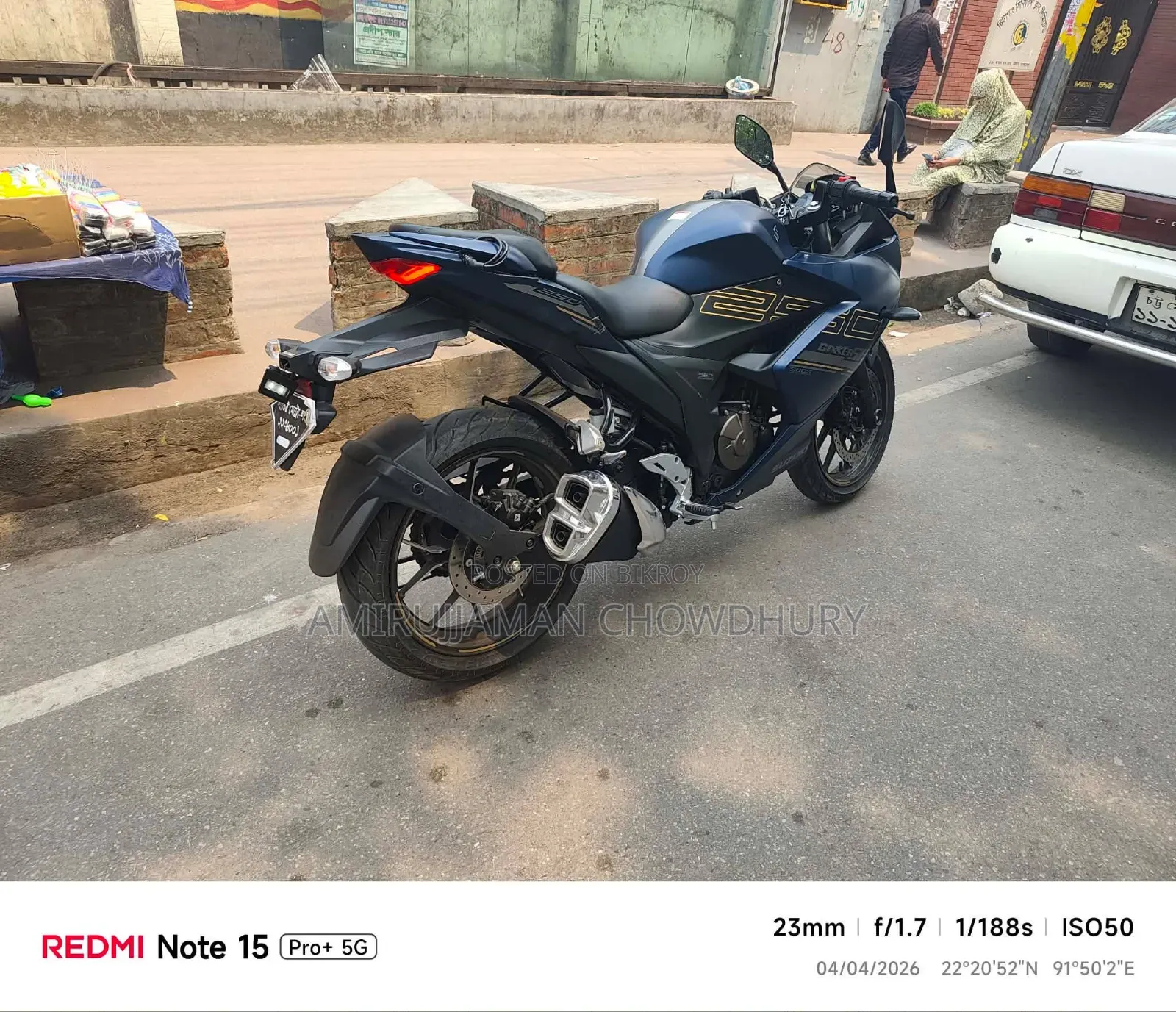 Suzuki Gixxer SF 2025 Blue