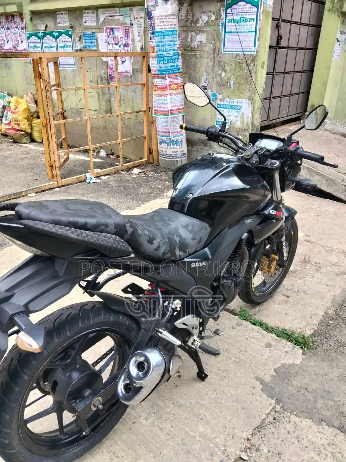 Suzuki Gixxer Monotone 2020 Black