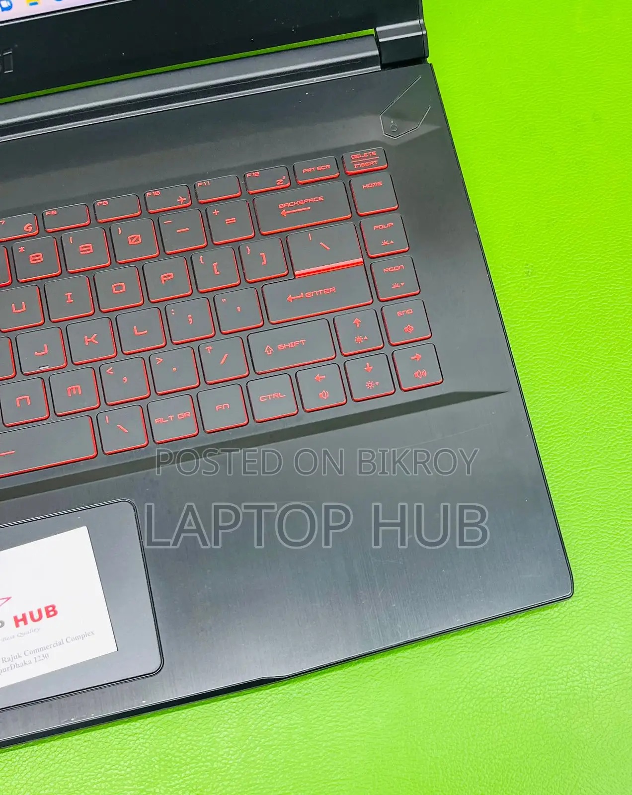 Laptop MSI GF63 8GB Intel Core I5 HDD+SSD 256GB