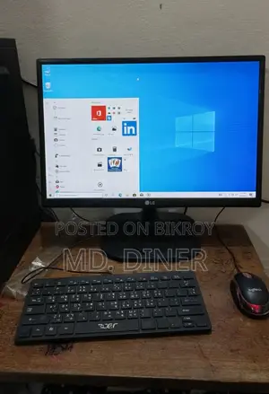 Desktop Computer 4GB Intel Core I3 SSD 128GB