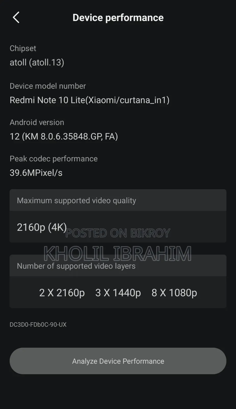 Xiaomi Redmi Note 9S 128 GB Blue