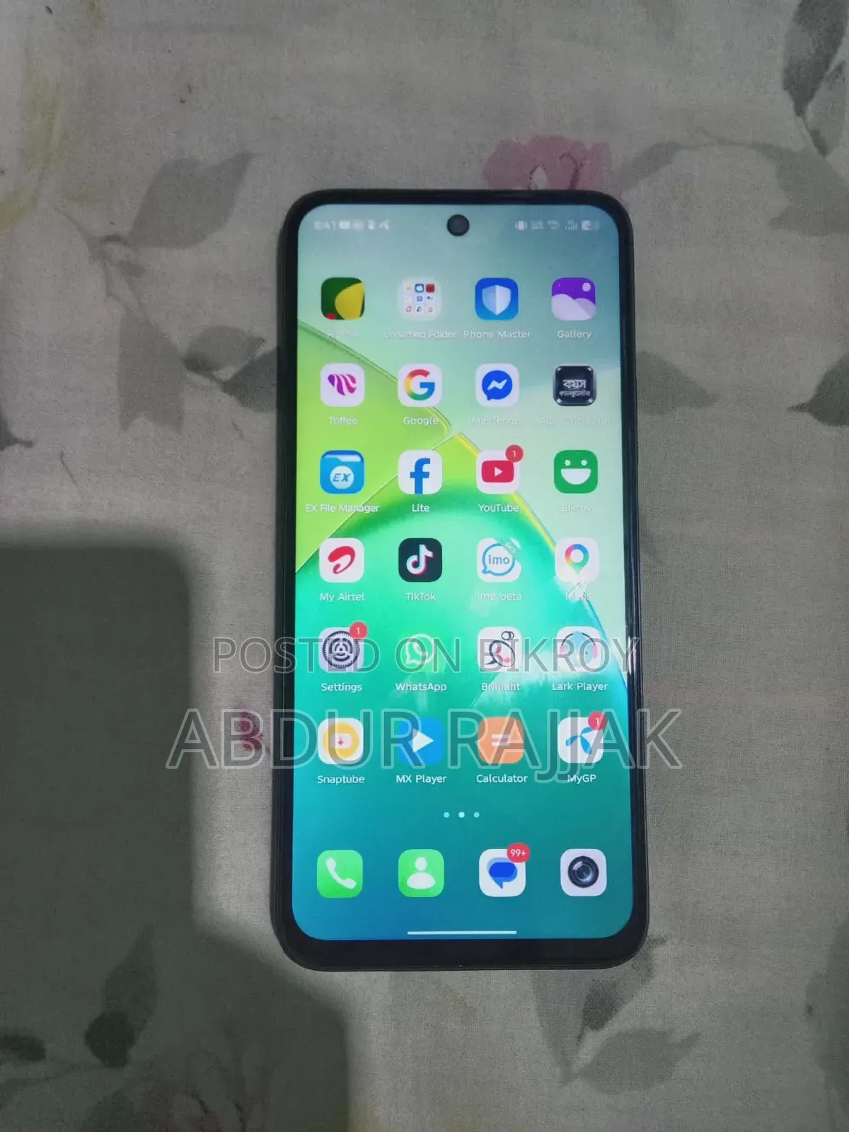 Infinix Smart 10 Plus 128 GB Black