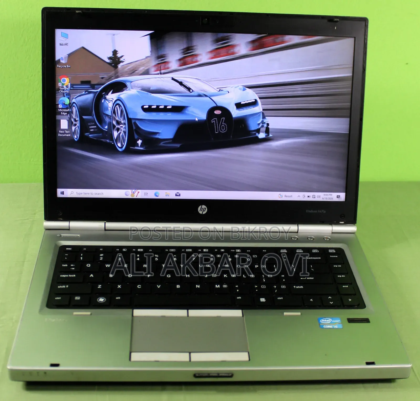 Laptop HP EliteBook 8470P 8GB Intel Core I5 SSD 128GB