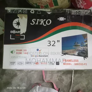 A TV for sale.