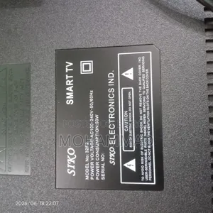 A TV for sale.