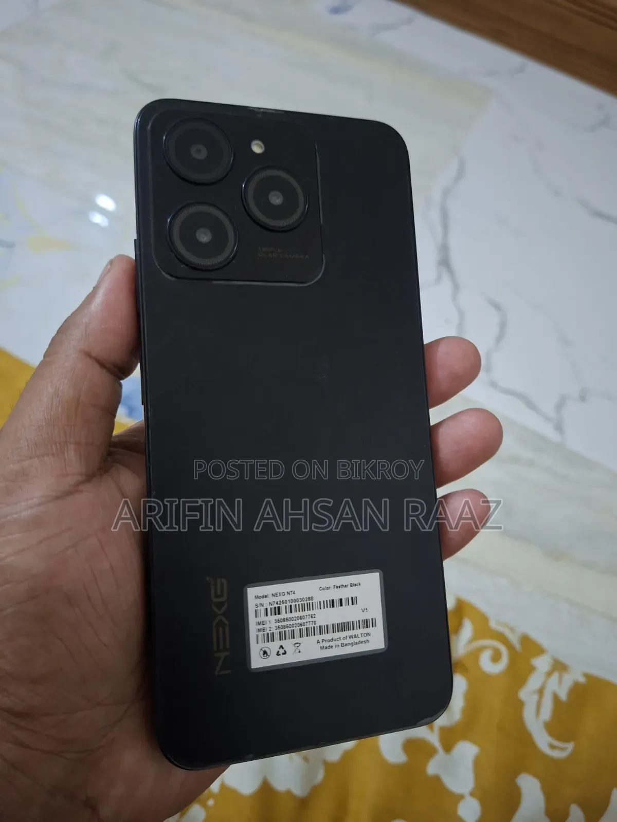 Walton NEXG N74 128 GB Black