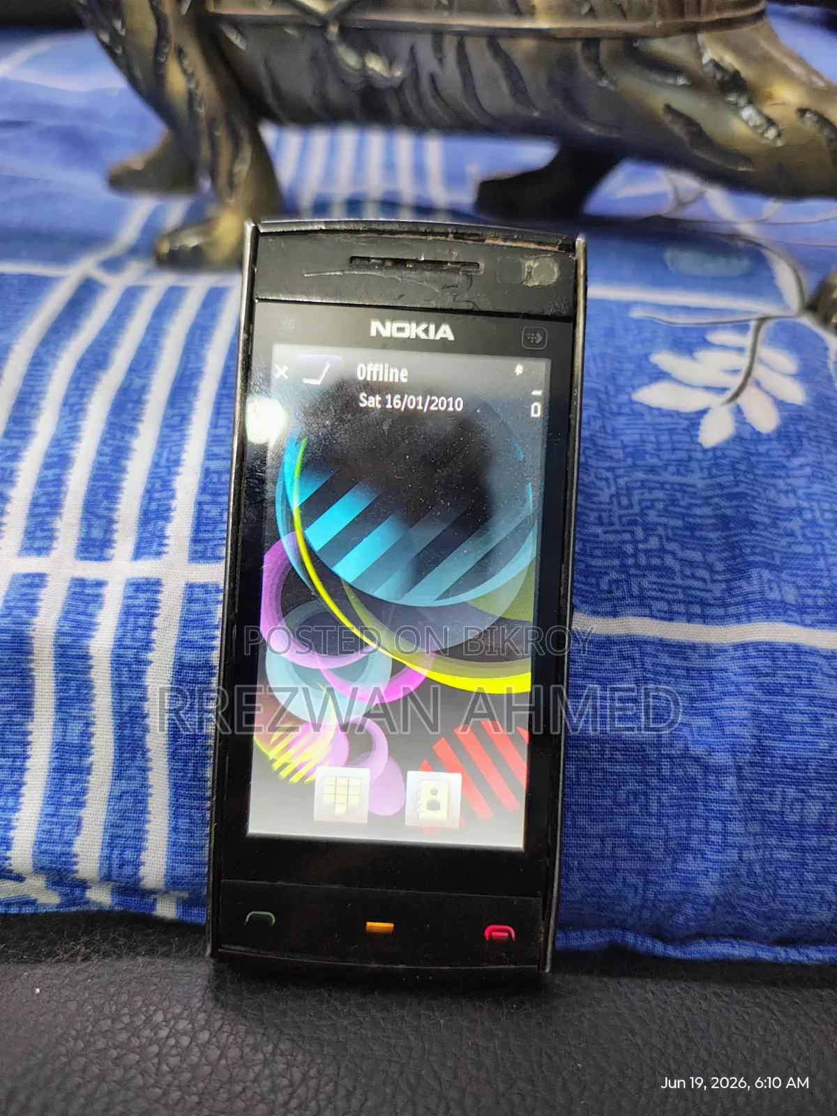 Nokia X6 16GB 16 GB Black