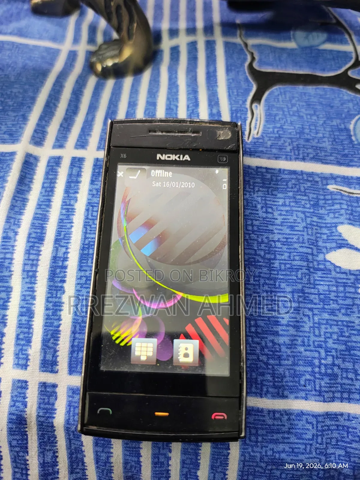 Nokia X6 16GB 16 GB Black