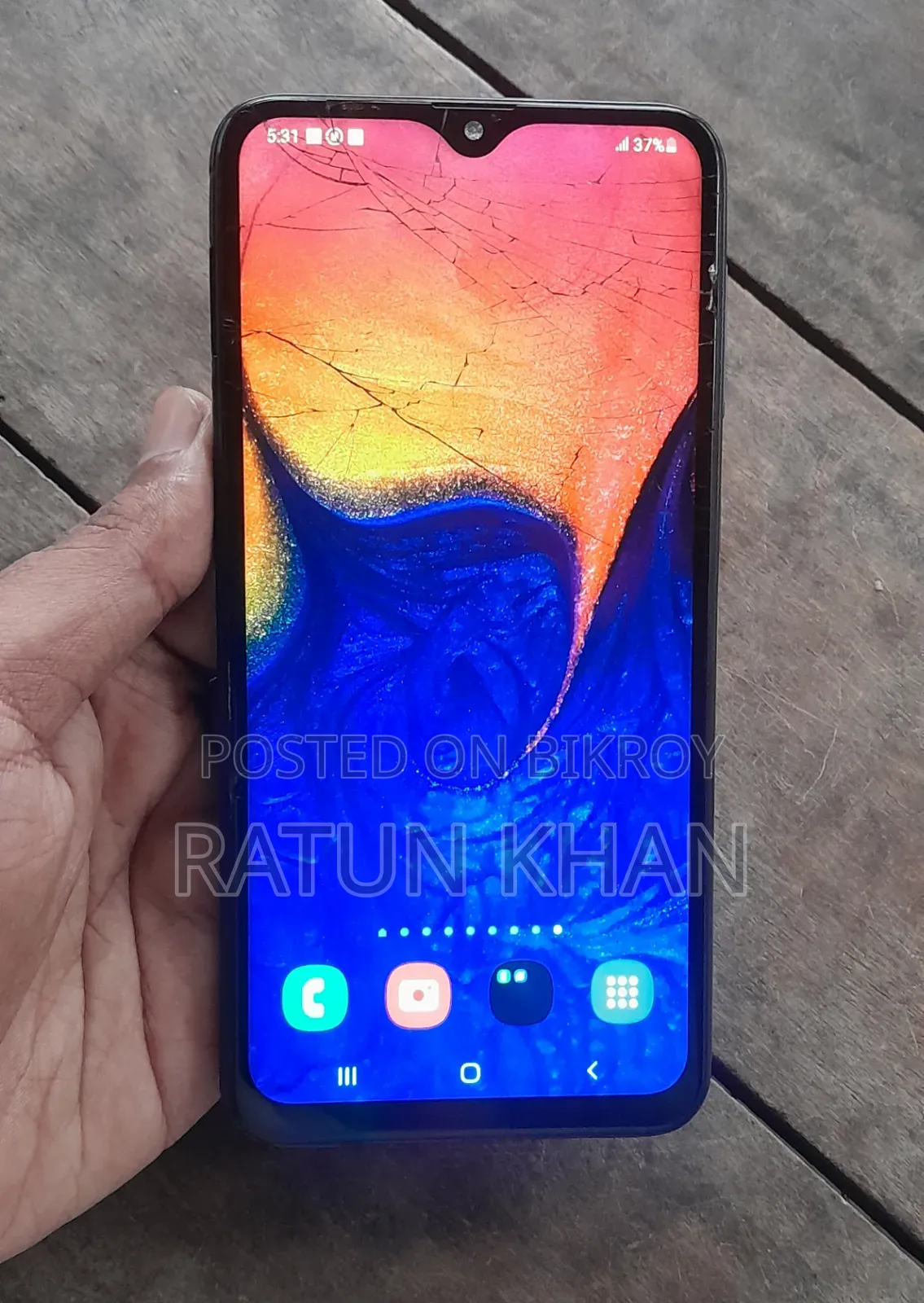 Samsung A10 32 GB Black