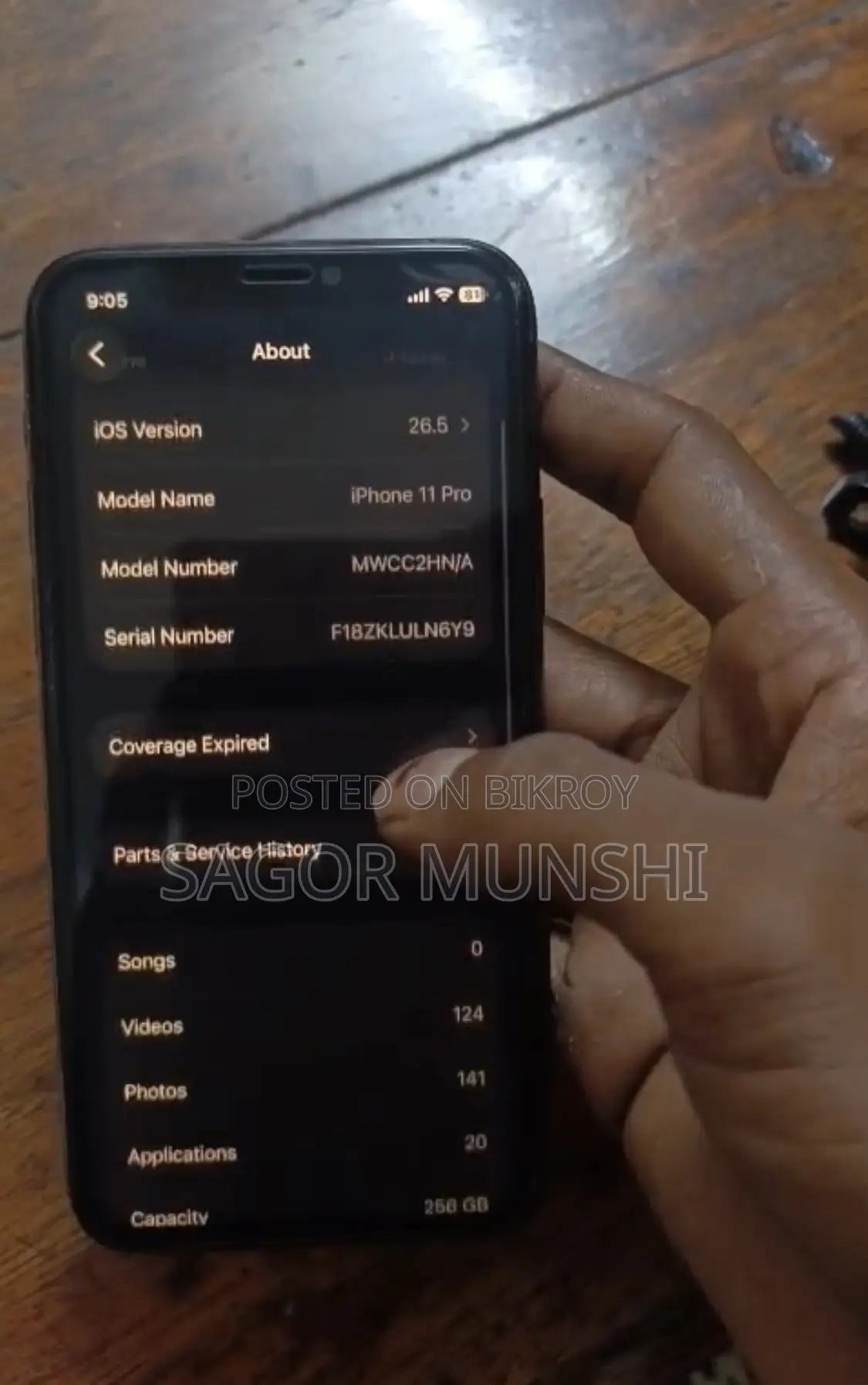 Apple iPhone 11 Pro 256 GB Gray