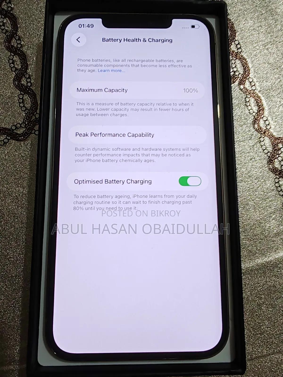 Apple iPhone 12 Pro Max 256 GB Gold