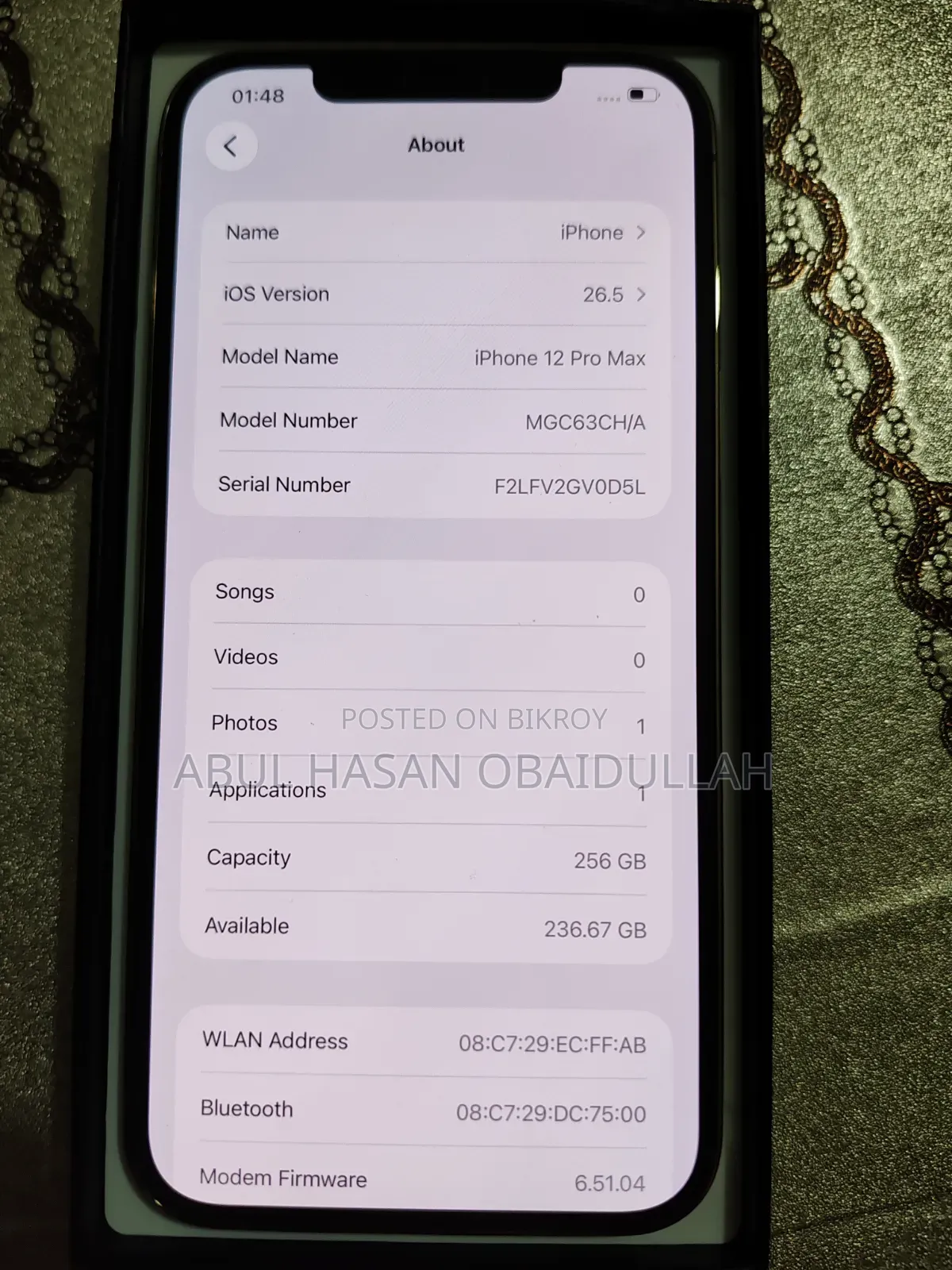 Apple iPhone 12 Pro Max 256 GB Gold