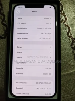 Apple iPhone 12 Pro Max 256 GB Gold