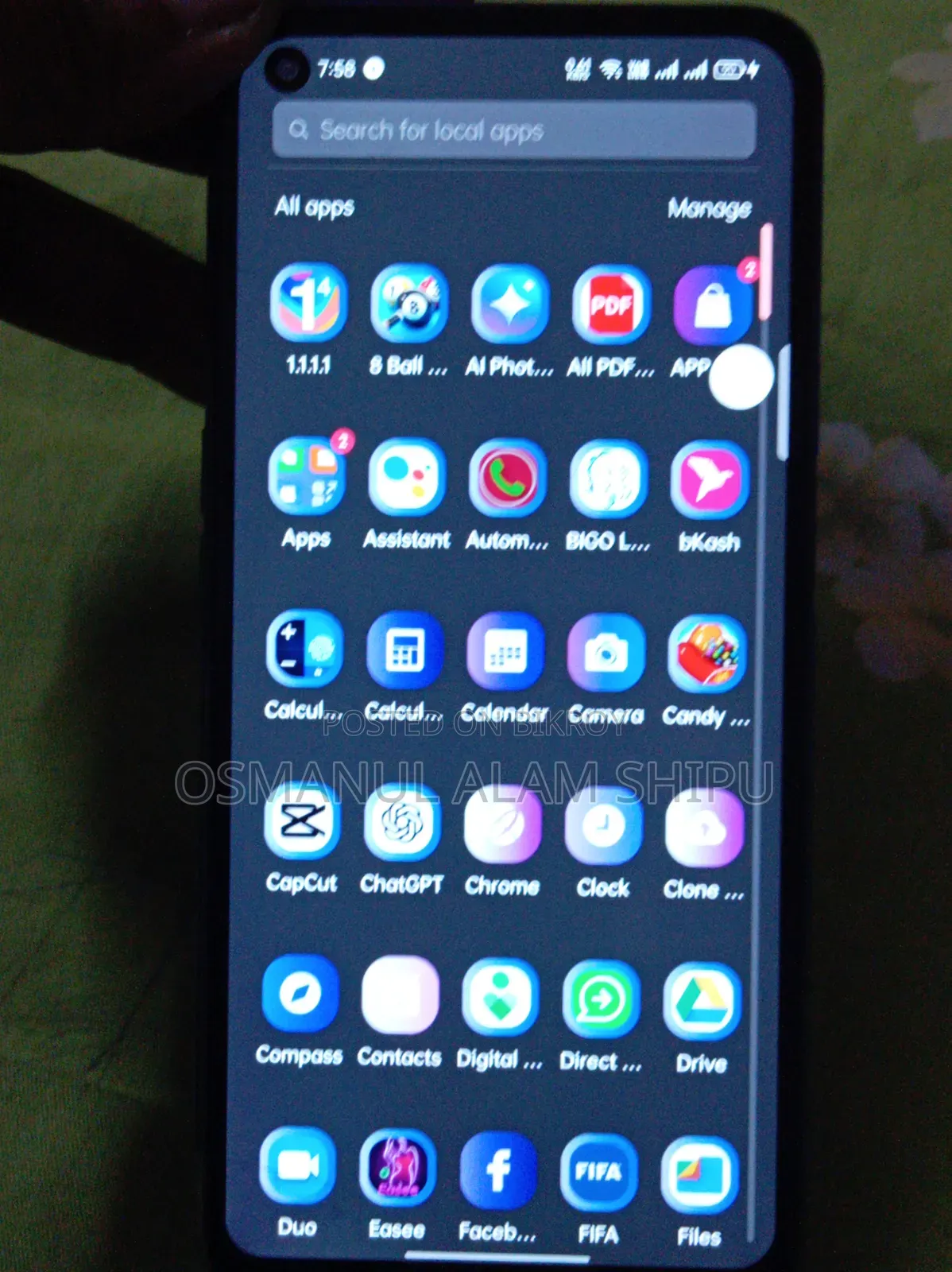 Oppo A92 128 GB Bronze