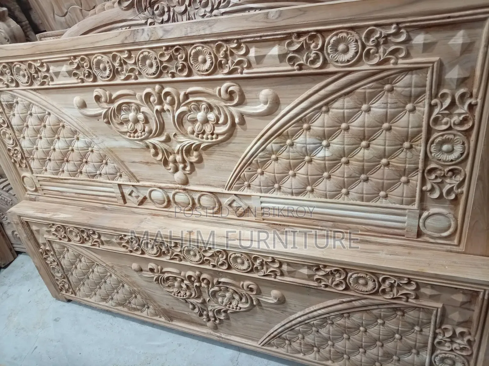 Original Chittagong Teak Bed