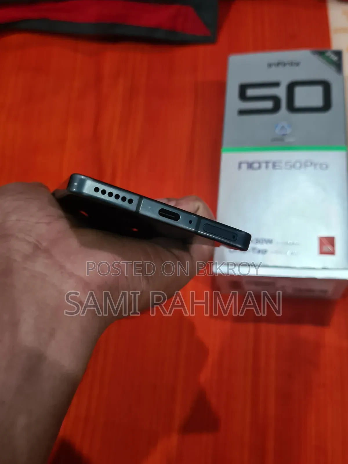 Infinix Note 50 Pro 256 GB Gray