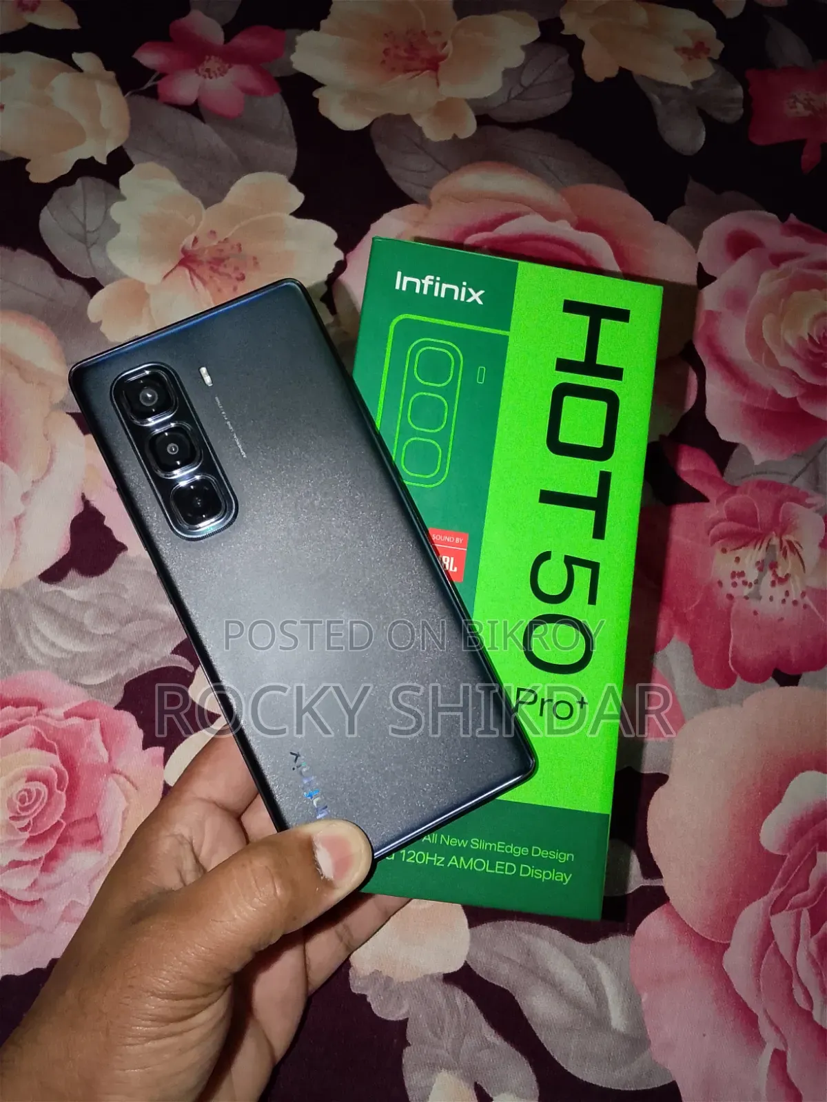 Infinix Hot 50 Pro+ 4G 256 GB Black