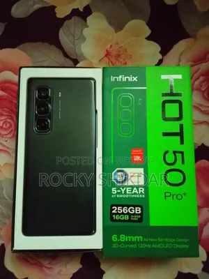 Infinix Hot 50 Pro+ 4G 256 GB Black