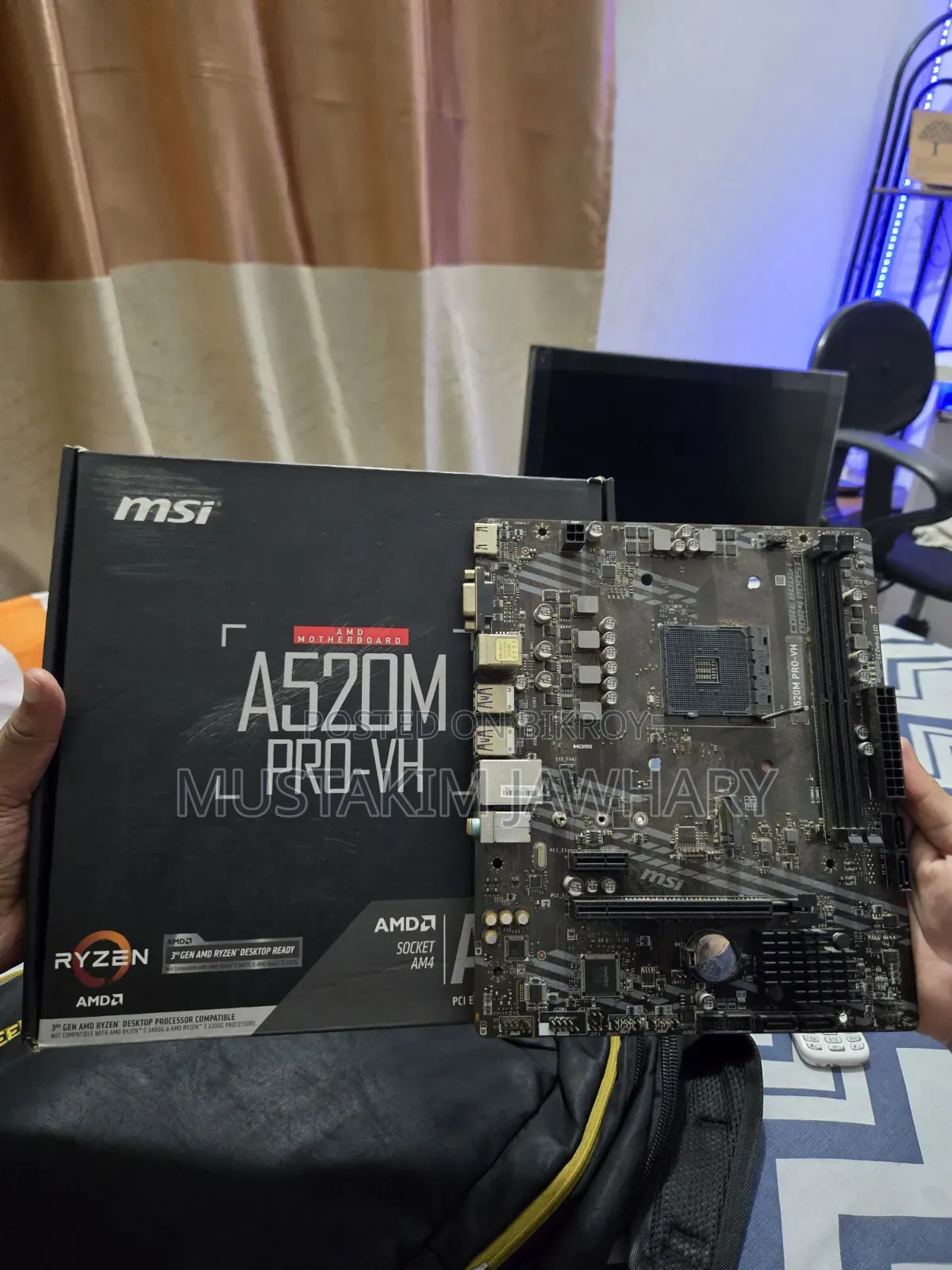 Msi A520m-a Pro Am4 Amd Micro-atx Motherboard