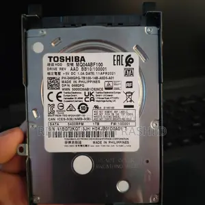 Toshiba 1tb Laptop HDD (100% Health, Fresh Condition)