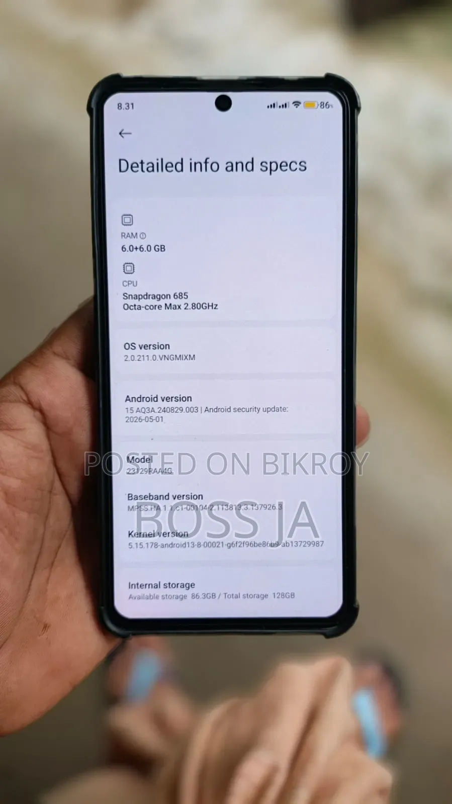Xiaomi Redmi Note 13 128 GB Orange