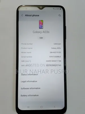 Samsung Galaxy A03s 64 GB