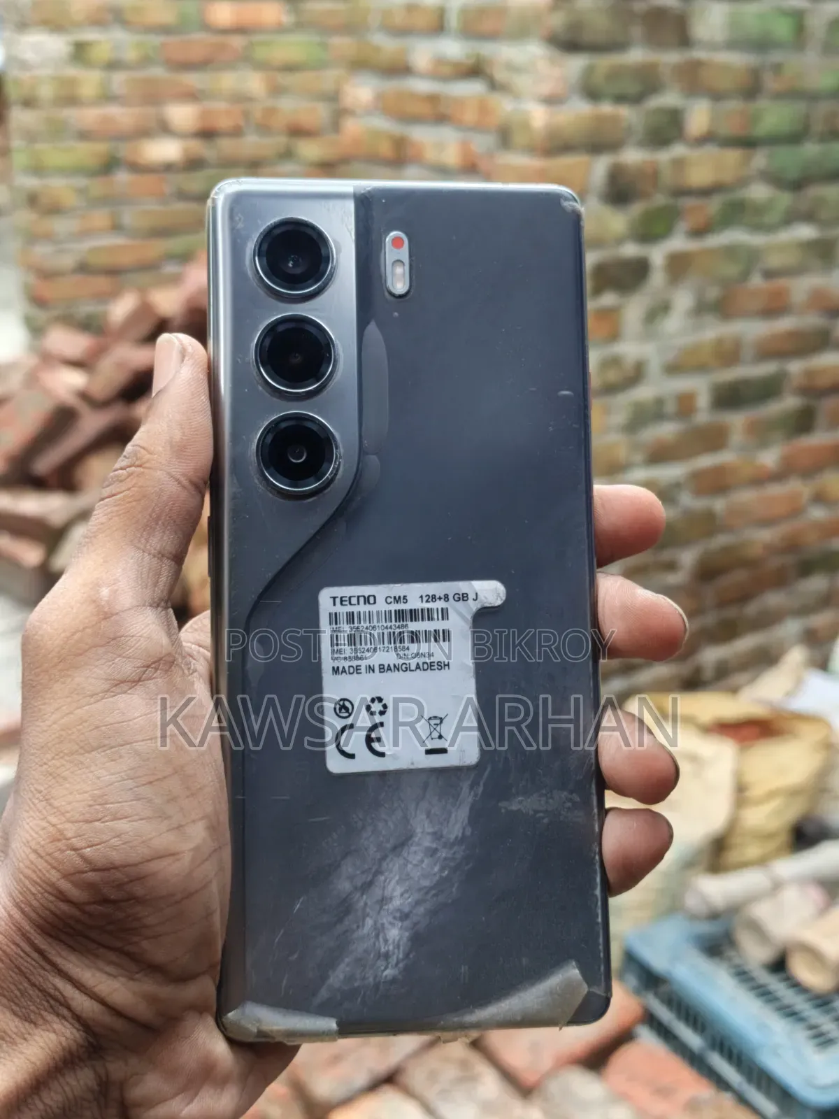 Tecno Camon 40 128 GB Black