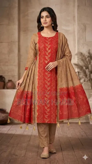 Unstitched Silk Batik Three Piece