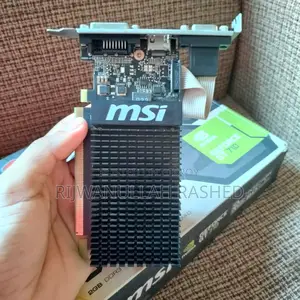 Msi Nvidia Geforce Gt 710 2gb Graphics Card With Box