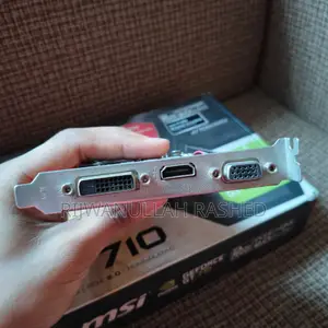 Msi Nvidia Geforce Gt 710 2gb Graphics Card With Box