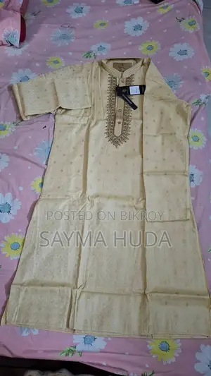 Product: Panjabi with stone work