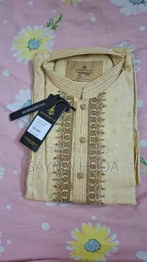 Product: Panjabi with stone work