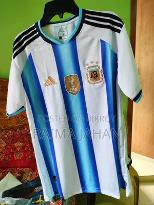 World Champions Argentina Home Jersey