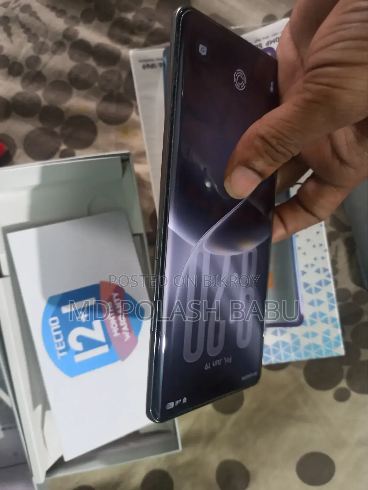 Tecno Camon 40 Pro 4G 256 GB Silver