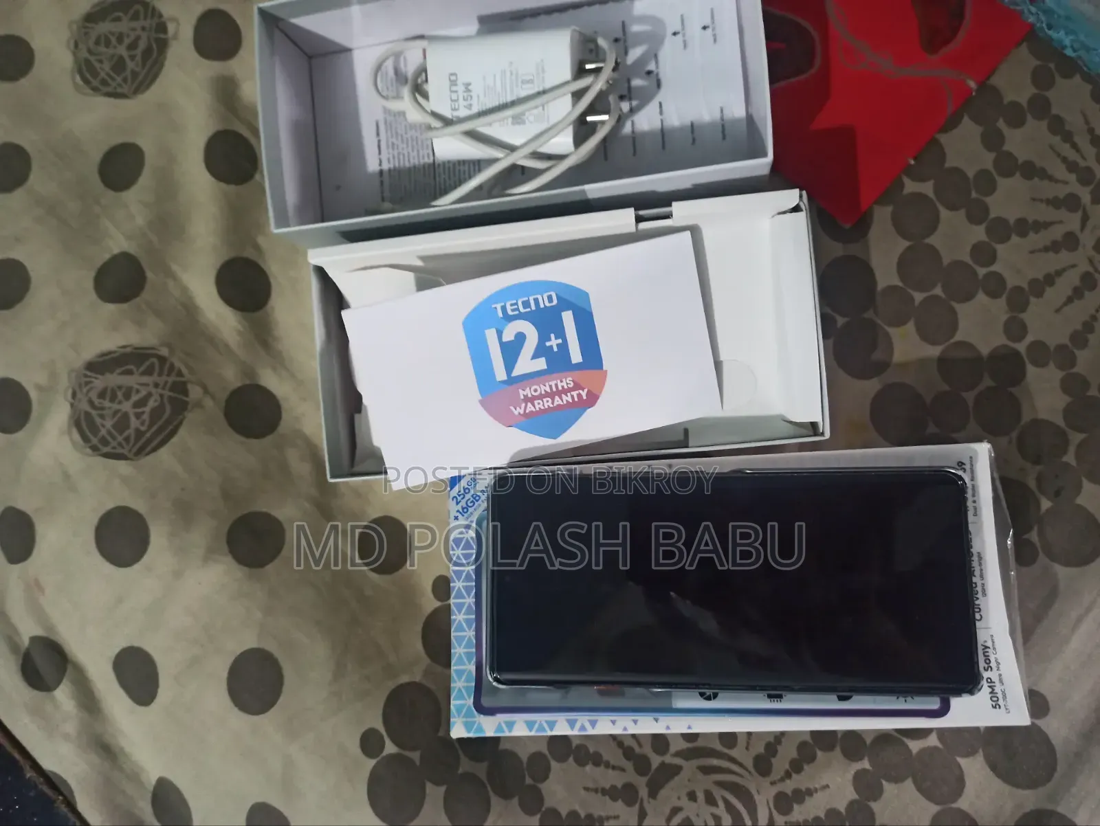 Tecno Camon 40 Pro 4G 256 GB Silver