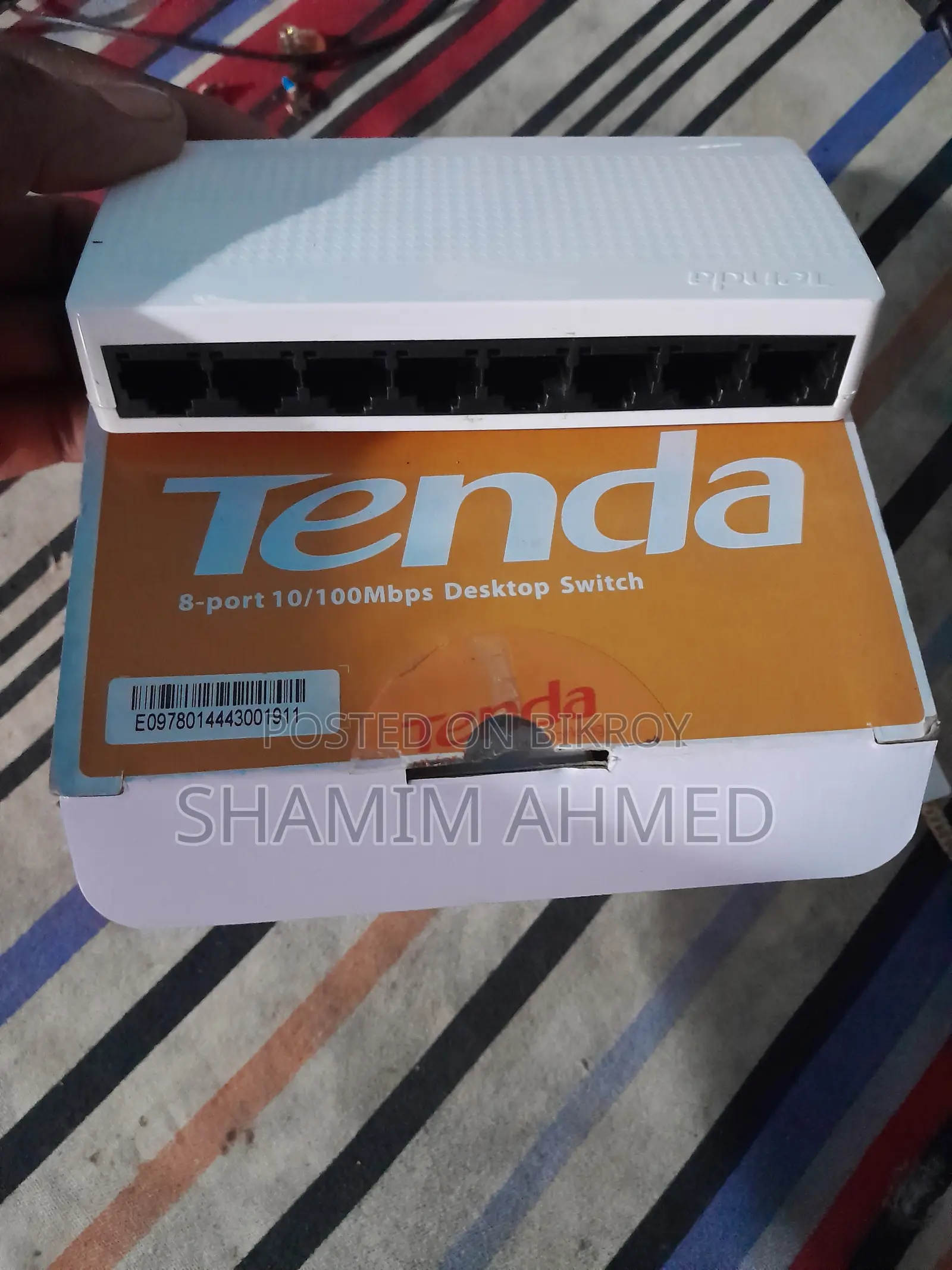 Tenda 8-Port 10-100 Mbps Desktop Switch