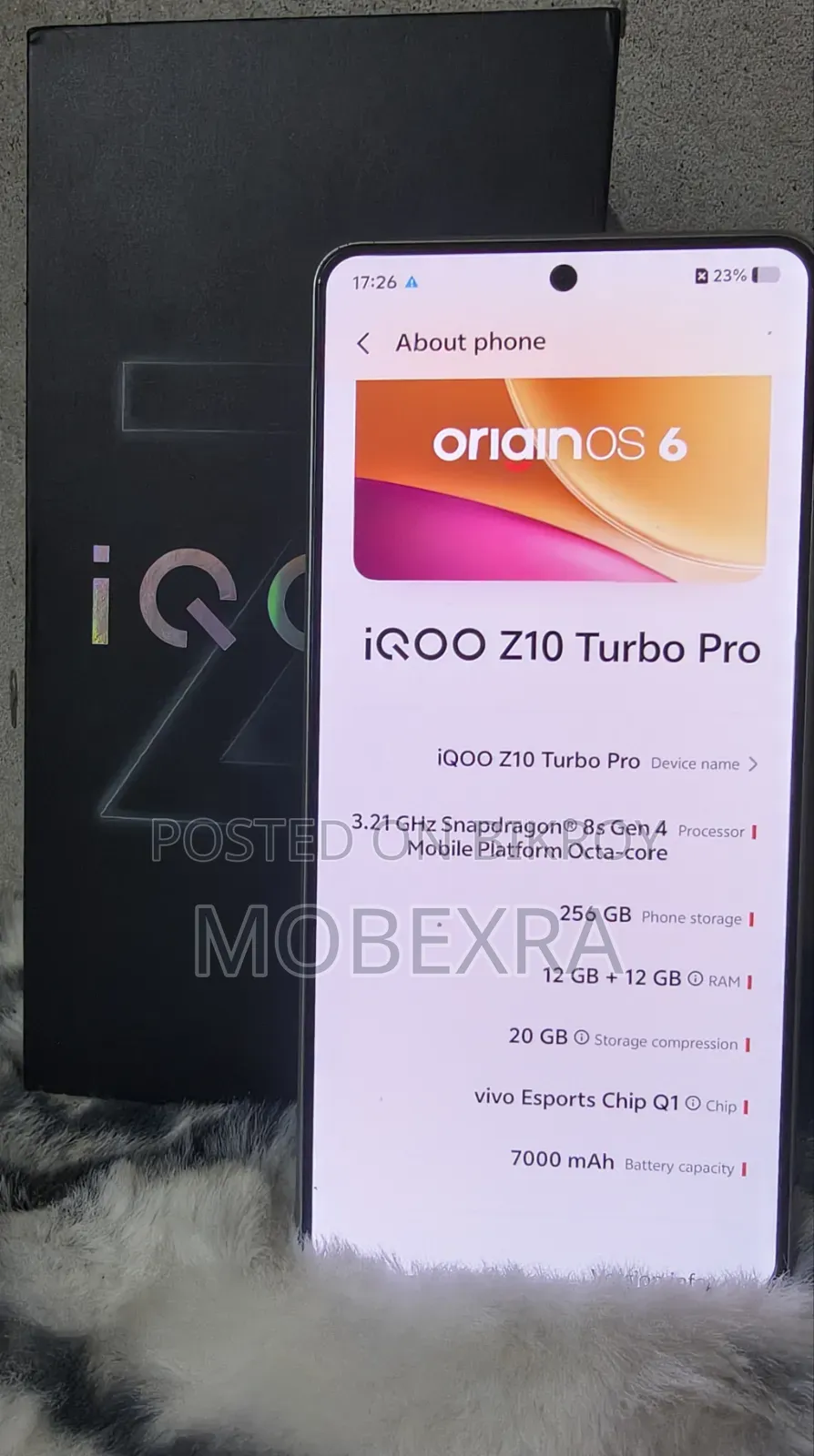 iQOO 256 GB White