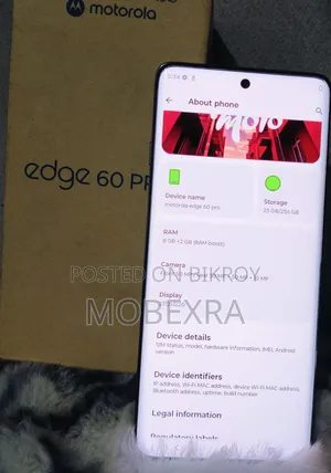 Motorola Edge 60 Pro 256 GB Gray