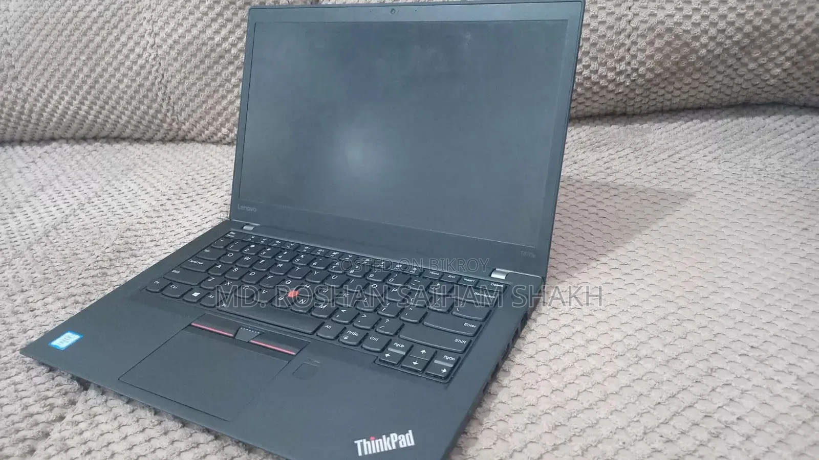 Laptop Lenovo ThinkPad T470s 16GB Intel Core I5 SSD 256GB