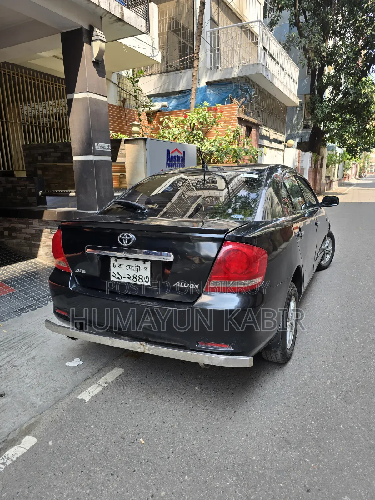 Toyota Allion 2003 Black