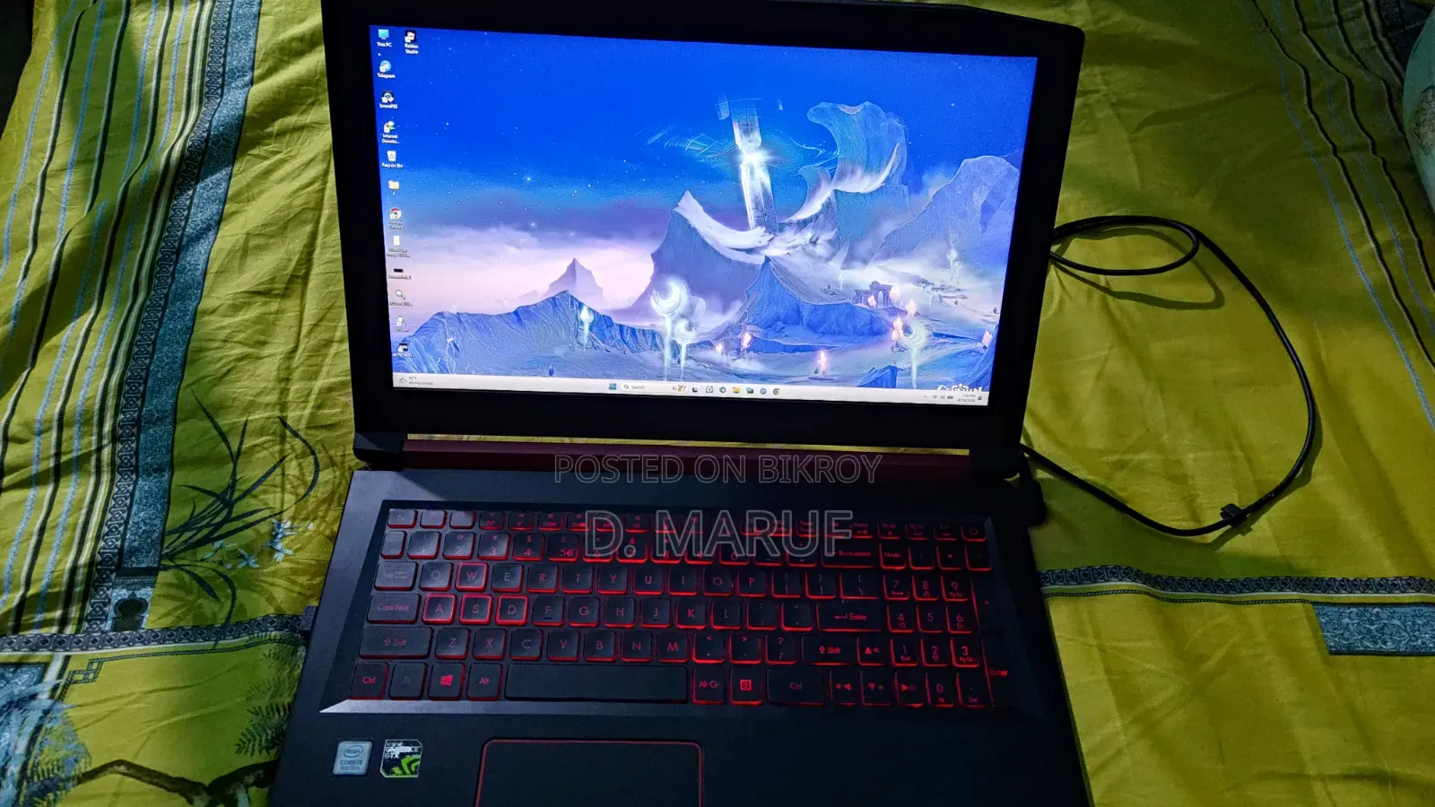 Laptop Acer Nitro 5 16GB Intel Core I5 SSD 128GB