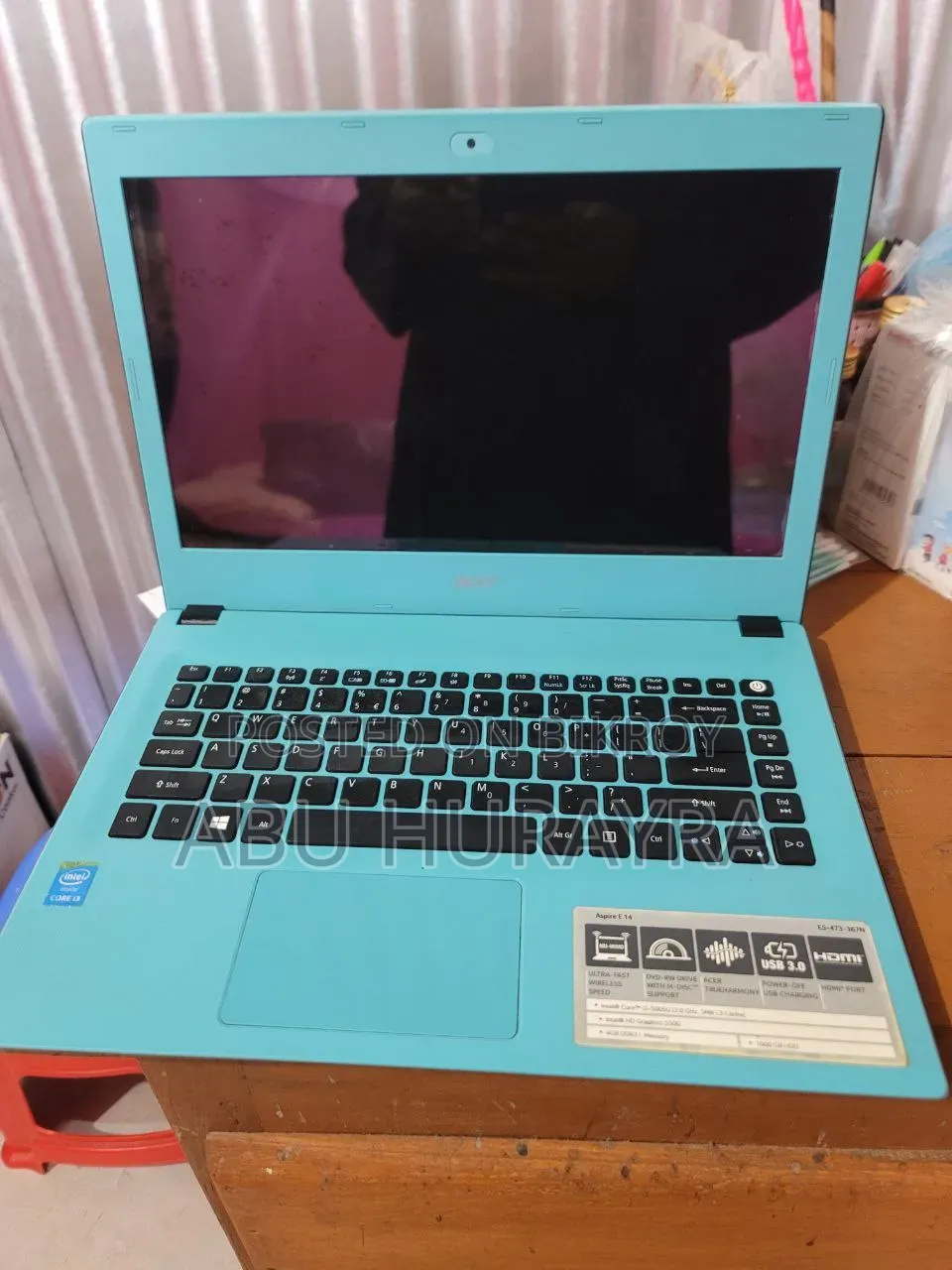 Laptop Acer Aspire E5-473 8GB Intel Core I3 SSD 1T
