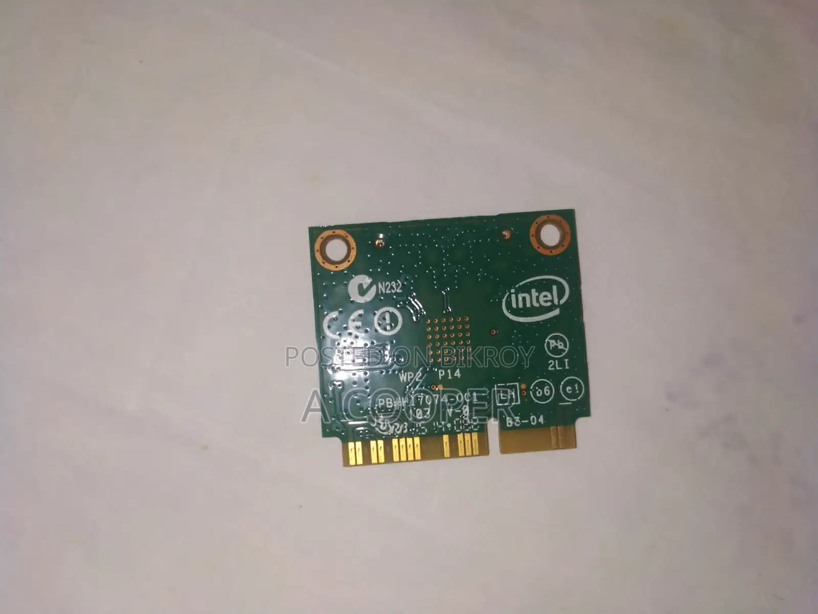 Intel Dual Band Wireless-Ac 7260 Network Card, Model 7260hmw
