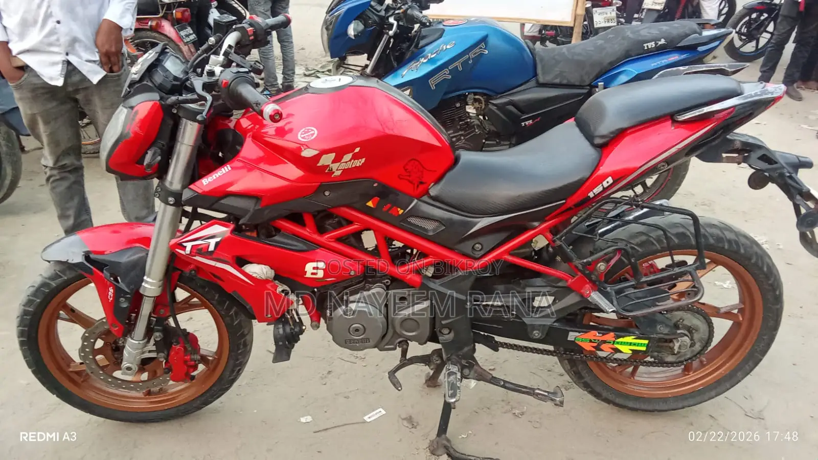 Benelli TNT 2020 Red