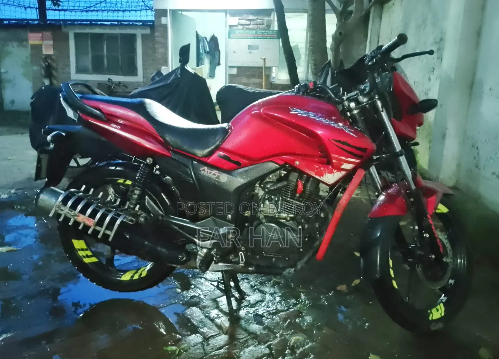 Hero Hunk 150 2017 Red